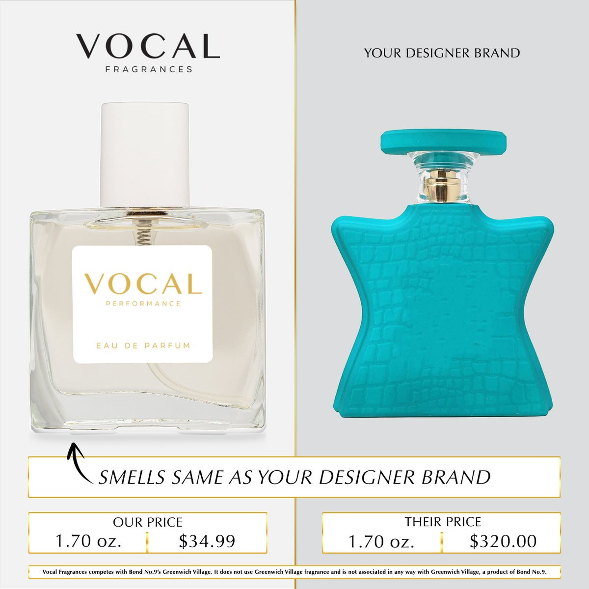 U029 Vocal Performance Eau De Parfum For Unisex Inspired by Bond