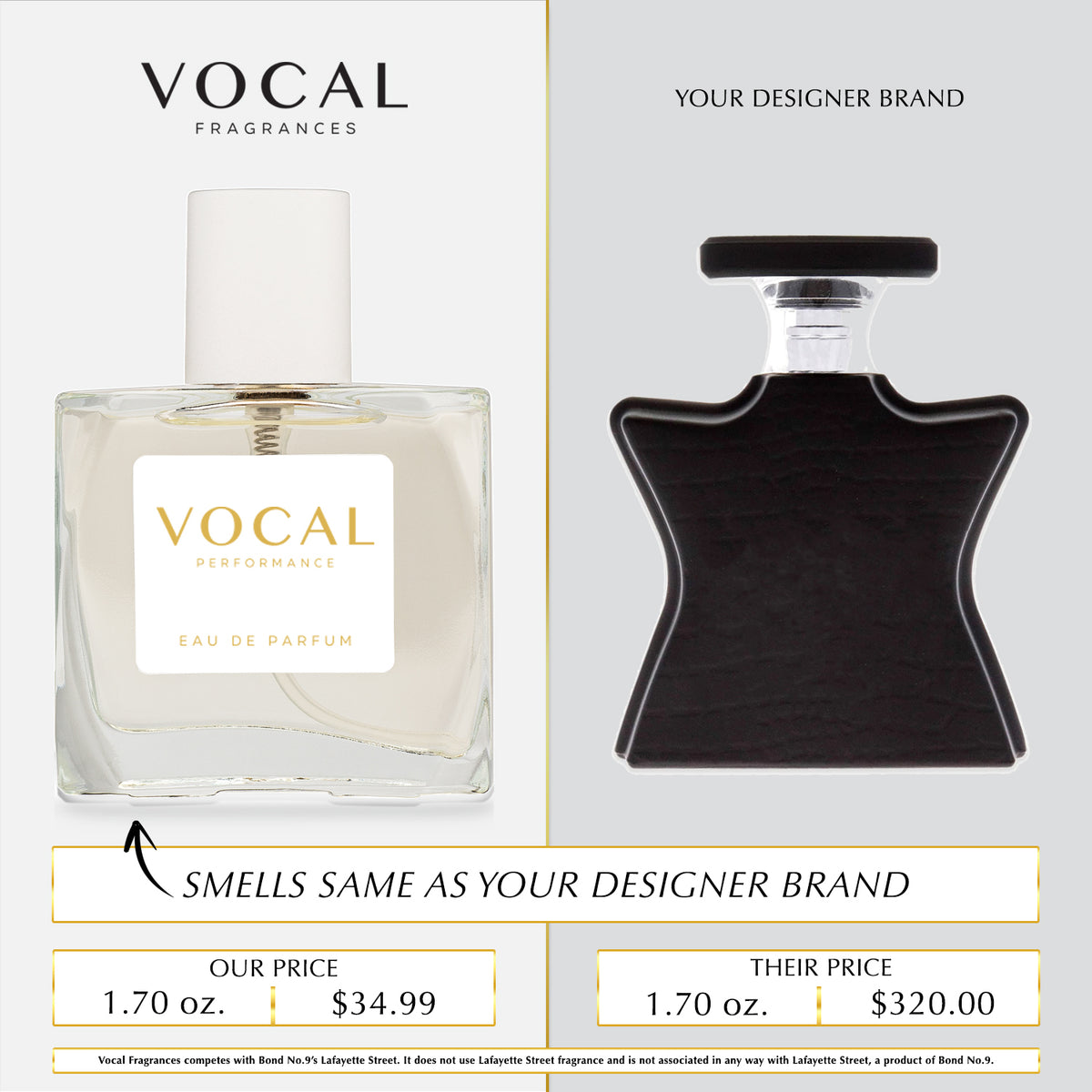 U030 Vocal Performance Eau De Parfum For Unisex Inspired by Bond