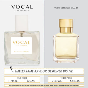 U008 Vocal Performance Eau De Parfum For Unisex Inspired by Maison Francis Kurkdjian Gentle Fluidity Gold